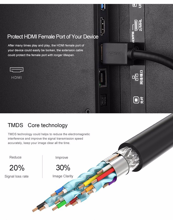 Cáp HDMI nối dài 10141