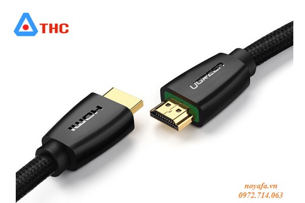 Cáp HDMI 2.0 Dài 8m  Hỗ trợ 2K, 4K chính hãng Ugreen UG-40413