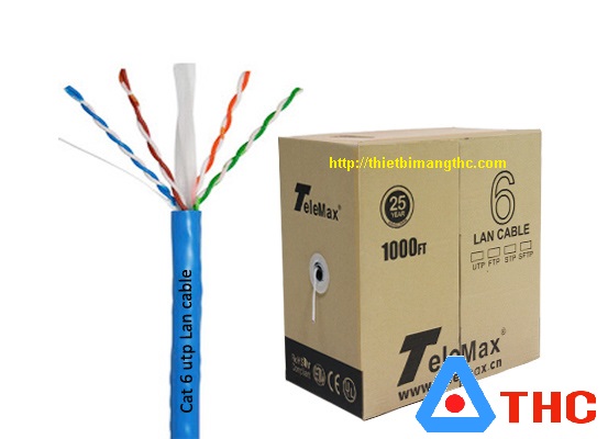 dây cáp mạng cat6 Telemax