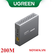 Bộ phát tín hiệu HDMI 200M qua cáp mạng Cat5e,Cat6 Ugreen CM533 80961US cao cấp
