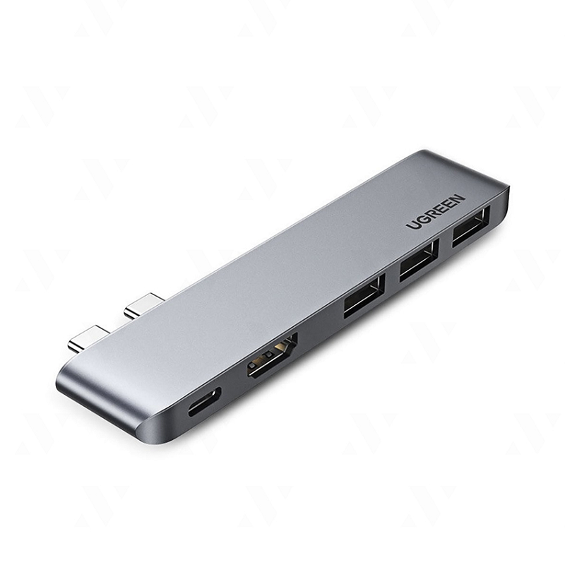 Ugreen 60559 Bộ chuyển đổi đa năng UGREEN USB-C (Xám không gian)