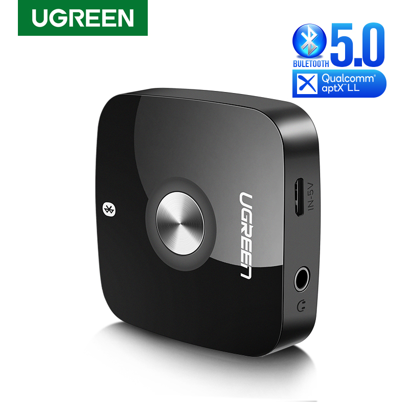 UGREEN 40758 Bộ chuyển đổi âm thanh đầu thu Bluetooth 5.0 không dây cao cấp