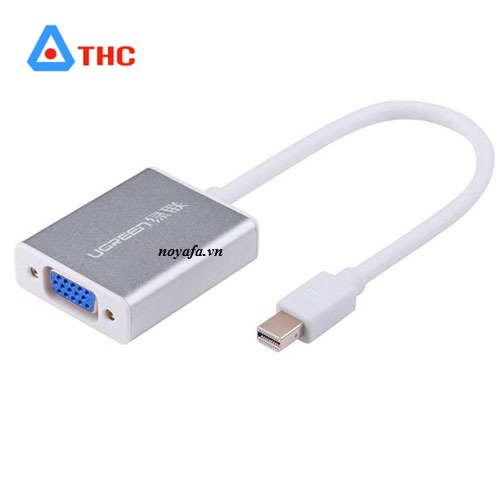 Dây cáp chuyển đổi mini DP to VGa Ugreen, Cáp chuyển đổi mini DP to VGA Ugreen cao cấp chính hãng 