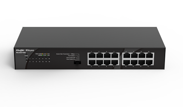 Thiết bị Chuyển mạch RG-ES116G 16 cổng 10/100/1000Mbps không PoE chính hãng