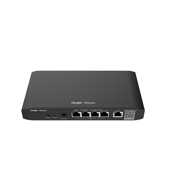 Bộ định tuyến RG-EG105G-P V2 quản lý đám mây 5 cổng Gigabit, 5 cổng  Ethernet Gigabit cao cấp