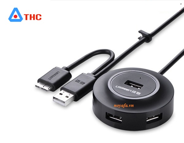 Bộ chia USB Hub 4 cổng OTG Ugreen 