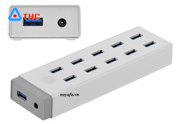 Bộ chia USB,hub đa năng gồm 10 cổng USB 3.0 Ugreen UG-20297 nguồn ngoài
