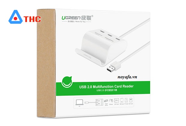 Bộ chia hub USB 3.0 dài 1m 30342 Ugreen 