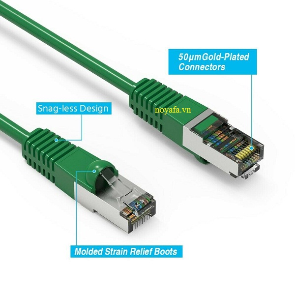 Dây nhảy cat6 RJ45 màu xanh lá