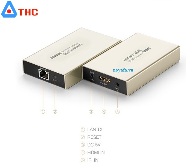 Bộ nhận tín hiệu HDMI 120M qua cáp mạng RJ45