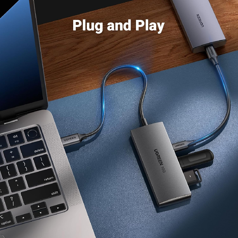 UGREEN 15651 Hub USB-C 4 cổng cao cấp