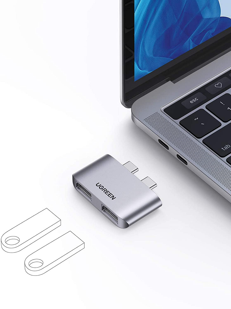 UGREEN 10913 Bộ chuyển đổi Type C sang USB 3.1