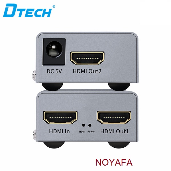 Bộ kéo dài HDMI 50M qua dây mạng DTECH DT-7009C 