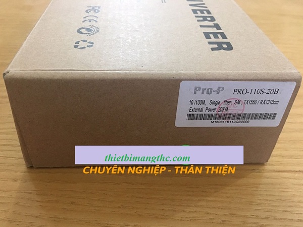 Bộ chuyển đổi quang điện PRO-100S PRO-110S-20B