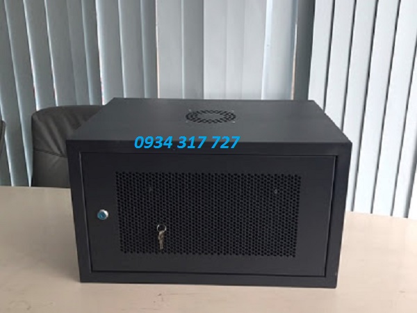 Nhà sản xuất và lắp Tủ mạng New Rack 6U-D400 bánh xe ( NR6UD400 ) cao cấp