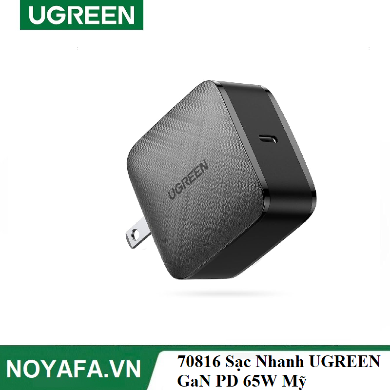 Ugreen 70816  Sạc Nhanh UGREEN GaN PD 65W Mỹ