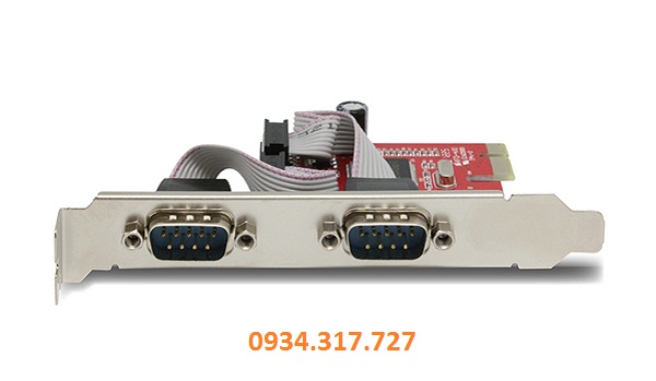 Card chuyển đổi PCI-Express to 2 com Unitek