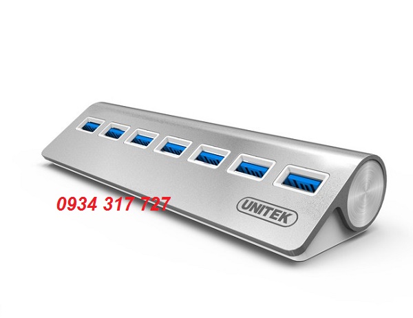 Bộ chia USB 3.0, 7 cổng Unitek 