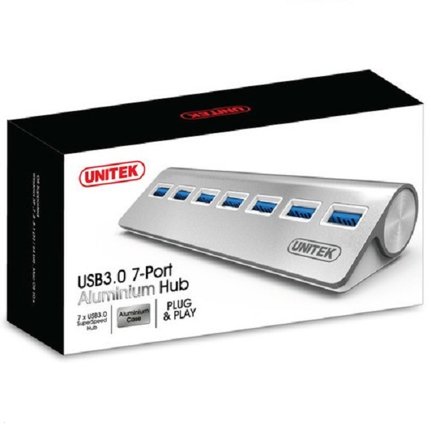 Bộ chia USB 3.0, 7 cổng Unitek 