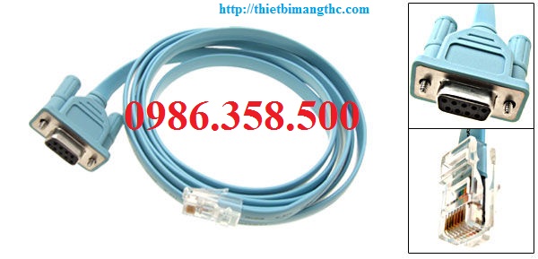 Bán Cáp console, dây cáp chuyển RS232 to RJ45, dây Console RS232 sang ...