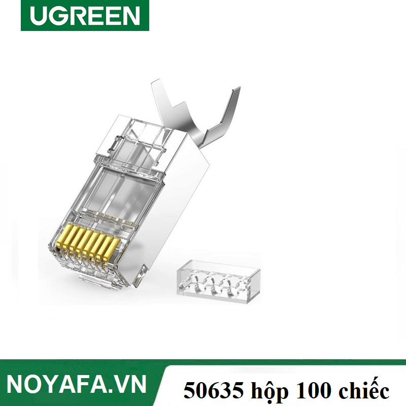 Ugreen 50635, Đầu bấm mạng CAT7 Hộp 100 chiếc Cao Cấp