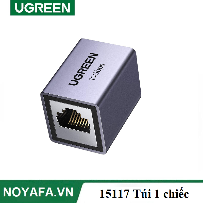 UGREEN  15117  Đầu nối Ethernet RJ45 Túi 1 chiếc (Màu xám không gian) cao cấp