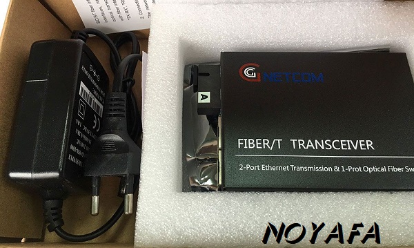 Converter quang Gnetcom 2 Cổng Ethernet 10/100M I PN: GNC-1112S-20A