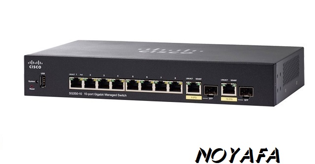 Switch Cisco SG350-10-K9-EU 10-port Gigabit Managed Switch