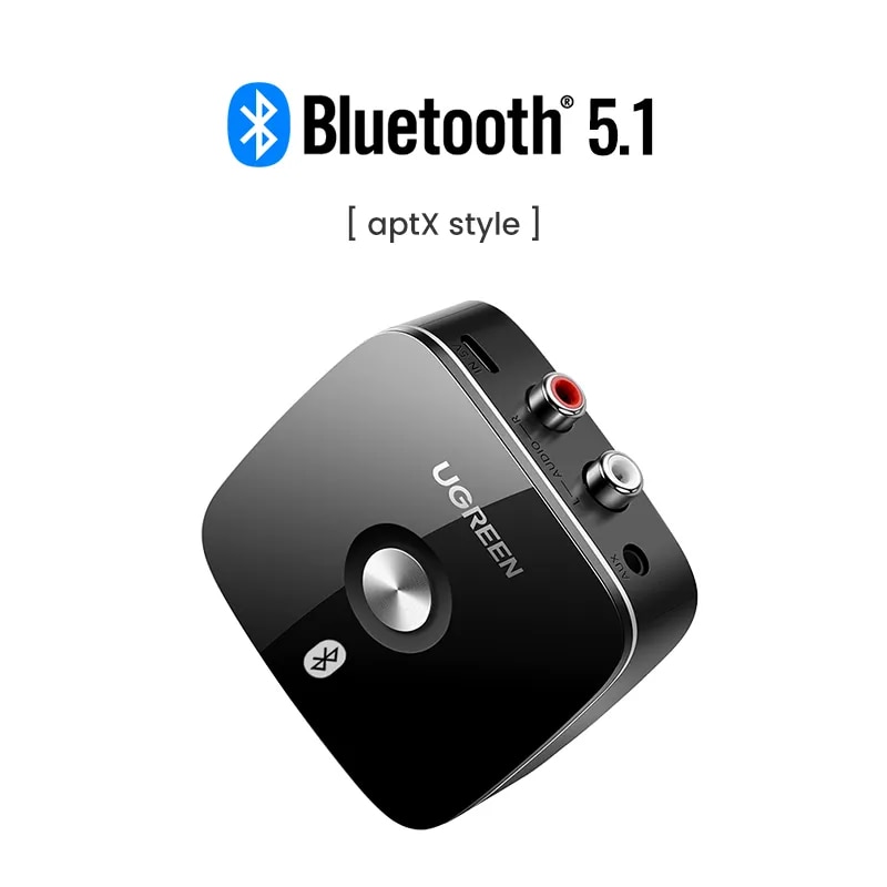 Ugreen 10399, Bộ thu Bluetooth 5.0 to Audio có Jack 3.5mm hổ trợ SRCC Chính Hãng