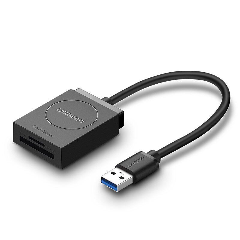 Ugreen 20250, Đầu đọc thẻ USB 3.0 hỗ trợ SD/TF chính hãng Cao cấp