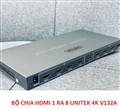 Bộ chia cổng HDMI 1 ra 8 hỗ trợ 4K2K@30Hz 3D chính hãng Unitek V132A cao cấp