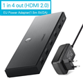 Bộ chia HDMI 1 ra 4 cổng UGREEN 50708EU hỗ trợ 4K@60Hz