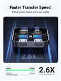 Bộ chia HDMI 2 vào 1 ra & 1 vào 2 ra UGREEN 90385A hỗ trợ 8K@60Hz