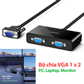 Bộ chia VGA 1 ra 2 UGREEN 20918 hỗ trợ Full HD 1920x1440 dài 90cm