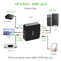 Bộ chuyển đổi âm thanh UGREEN 30523 Digital sang Analog chính hãng - Hỗ trợ Optical và Coaxial