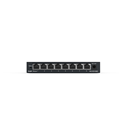 Bộ chuyển mạch không quản lý 8 cổng, 8 cổng Ethernet RJ45 10/100base-t, Vỏ thép chính hãng