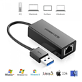 Bộ chuyển USB 3.0 to Lan hỗ trợ 10/100/1000 Mbps Ugreen 20256 cao cấp