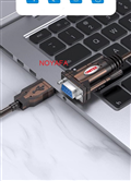 Cáp chuyển đổi USB sang RS 232 Unitek cổng âm Y-105D