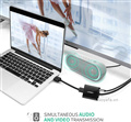 Cáp chuyển HDMI sang VGA có âm thanh UGREEN 40233 màu đen chính hãng