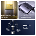 Cáp chuyển Mini HDMI sang HDMI 2.0 4K60Hz Ugreen 90593 cao cấp