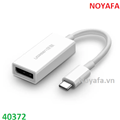 Cáp chuyển USB-C sang DisplayPort UGREEN 40372 màu trắng chính hãng