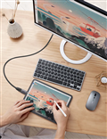 Cáp chuyển USB-C sang HDMI UGREEN 70450 màu xám Space Gray chính hãng