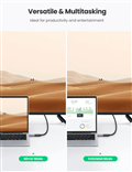 Cáp chuyển USB-C sang HDMI UGREEN 70450 màu xám Space Gray chính hãng