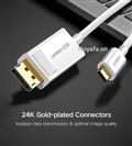 Cáp chuyển USB Type C sang DisplayPort UGREEN 40420 dài 1.5m (Trắng)