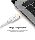 Cáp chuyển USB Type C sang DisplayPort UGREEN 40420 dài 1.5m (Trắng)