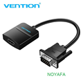 Cáp chuyển VGA sang HDMI Vention ACNBB hỗ trợ nguồn và audio