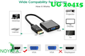 Cáp Displayport sang VGA Ugreen 20415