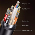 Cáp HDMI 2.0 Sợi Quang AOC Ugreen HD178 45512 dài 100M Hỗ Trợ 4K@60Hz cao cấp