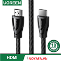 Cáp HDMI 2.1 Ugreen 80405 dài 5M độ phân giải 8K@60Hz Cao Cấp (Sợi Cotton) cao cấp