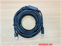 Cáp máy in UGREEN USB 2.0 dài 10m chính hãng (Mã 10374) - Cáp A Male sang B Male có bộ khuếch đại tí